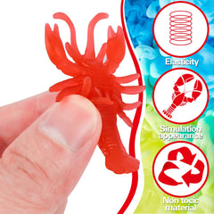 EVERMARKET soft TPR lobster model flexible and durable