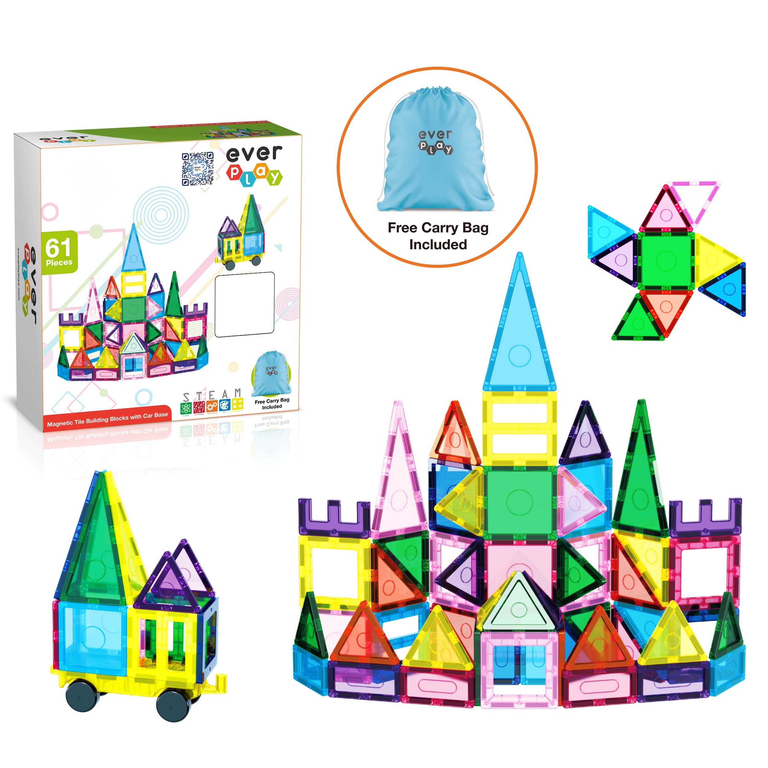 EverPlay EP61 supports sensory STEAM learning through hands-on tiles.