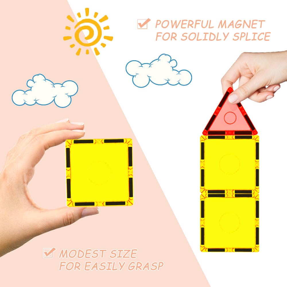 Everplay magnetic tiles non-toxic: kid-friendly materials meet safety standards.
