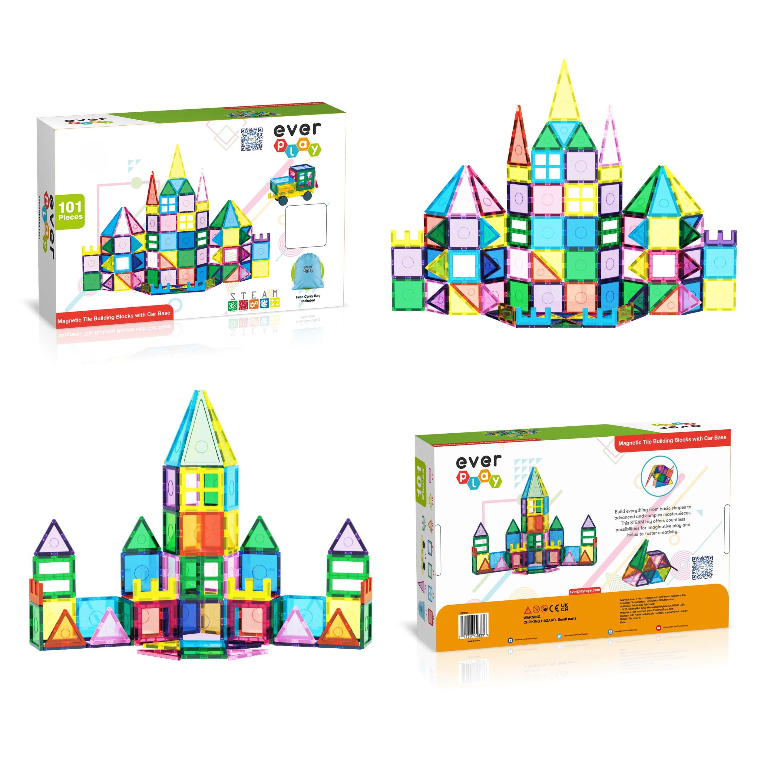 EverPlay portable STEAM toy suitable for learning anywhere
