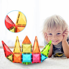 Everplay STEM learning geometry with colorful diamond tiles.