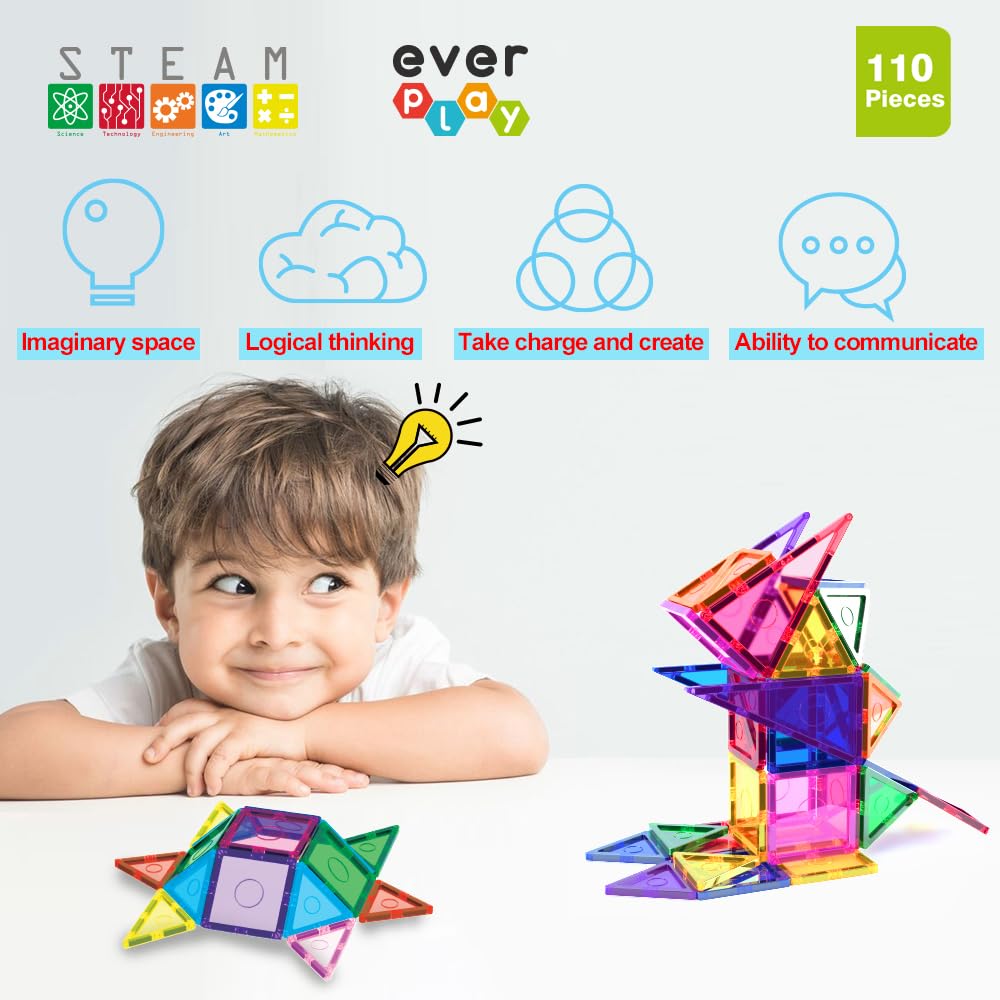 Everplay tiles robot-castle-build shows imaginative STEM play and storytelling potential.
