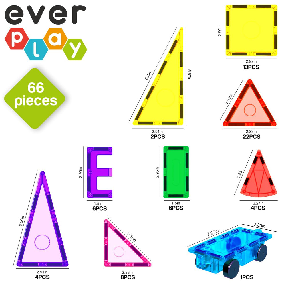 Everplay tiles stack and build in vibrant colors to boost creativity