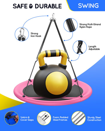 Everyfun safety features with Texlin fabric ensure durable use