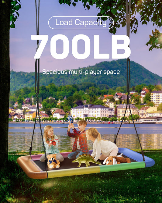 Everyfun waterproof fabric resists sun and rain for year-round outdoor enjoyment.