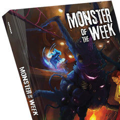 Evil Hat Productions Monster of the Week hardcover contents ready for ready-to-run game nights.