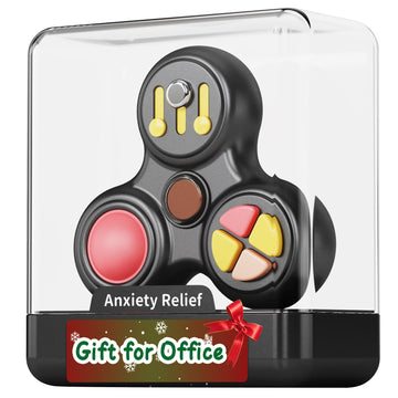 Evnojy Infinite Cube Spin Black compact stress relief for focused work
