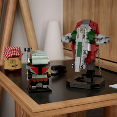 EvoFTIOR Boba Fett figure headz detail with weapon and armor
