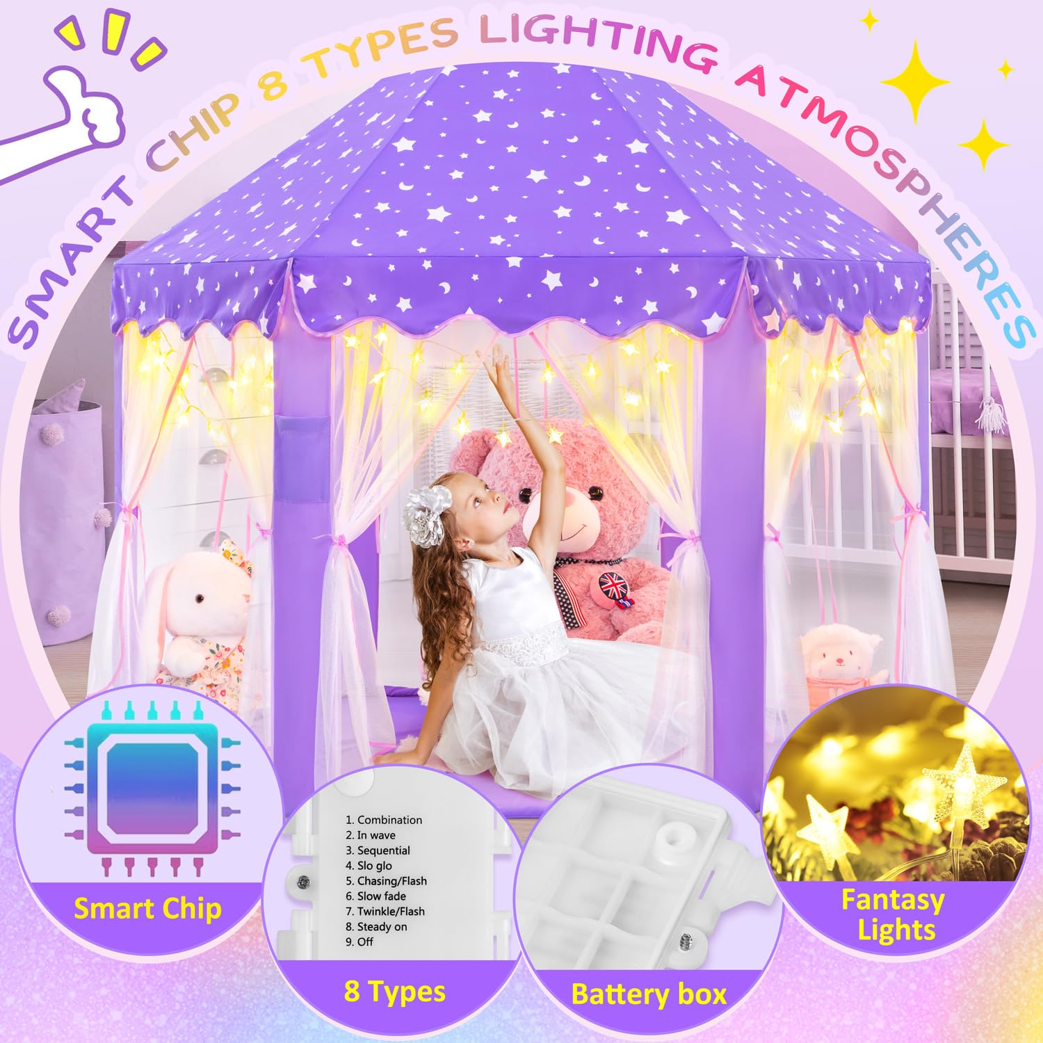 EVOIONOS light strings provide ambient decor and gentle glow