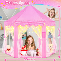 EVOIONOS Princess Tent offers safe materials and ventilation for kids.