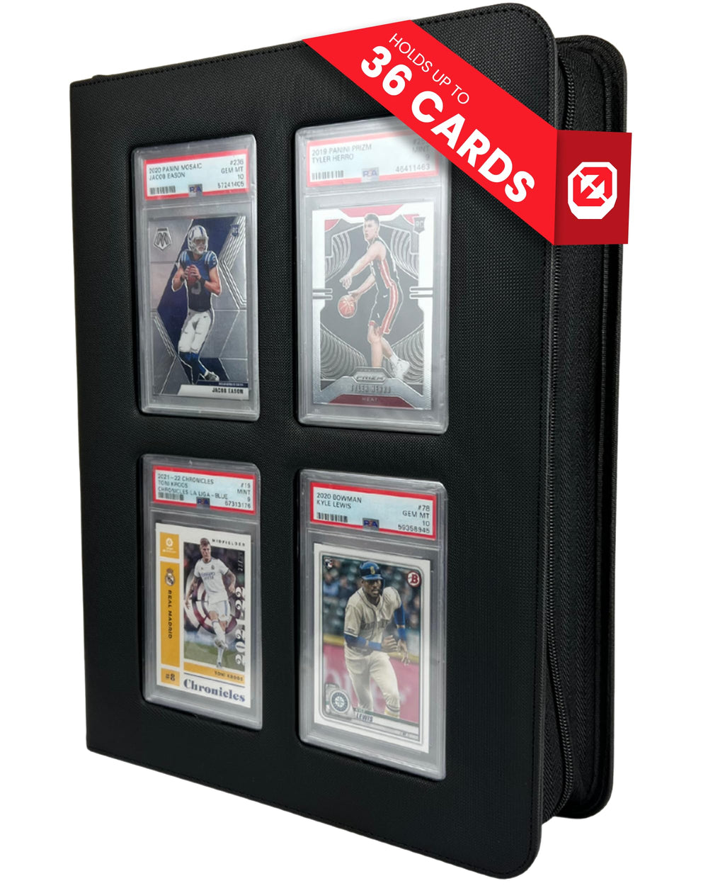 360° protection zipper seals out dust and moisture during storage.