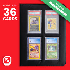 Double-sided layout speeds card organization and access.