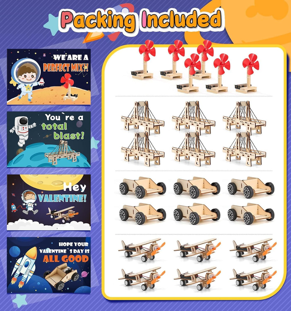 EVXVE Valentines STEM kit glider—creative flight project for kids