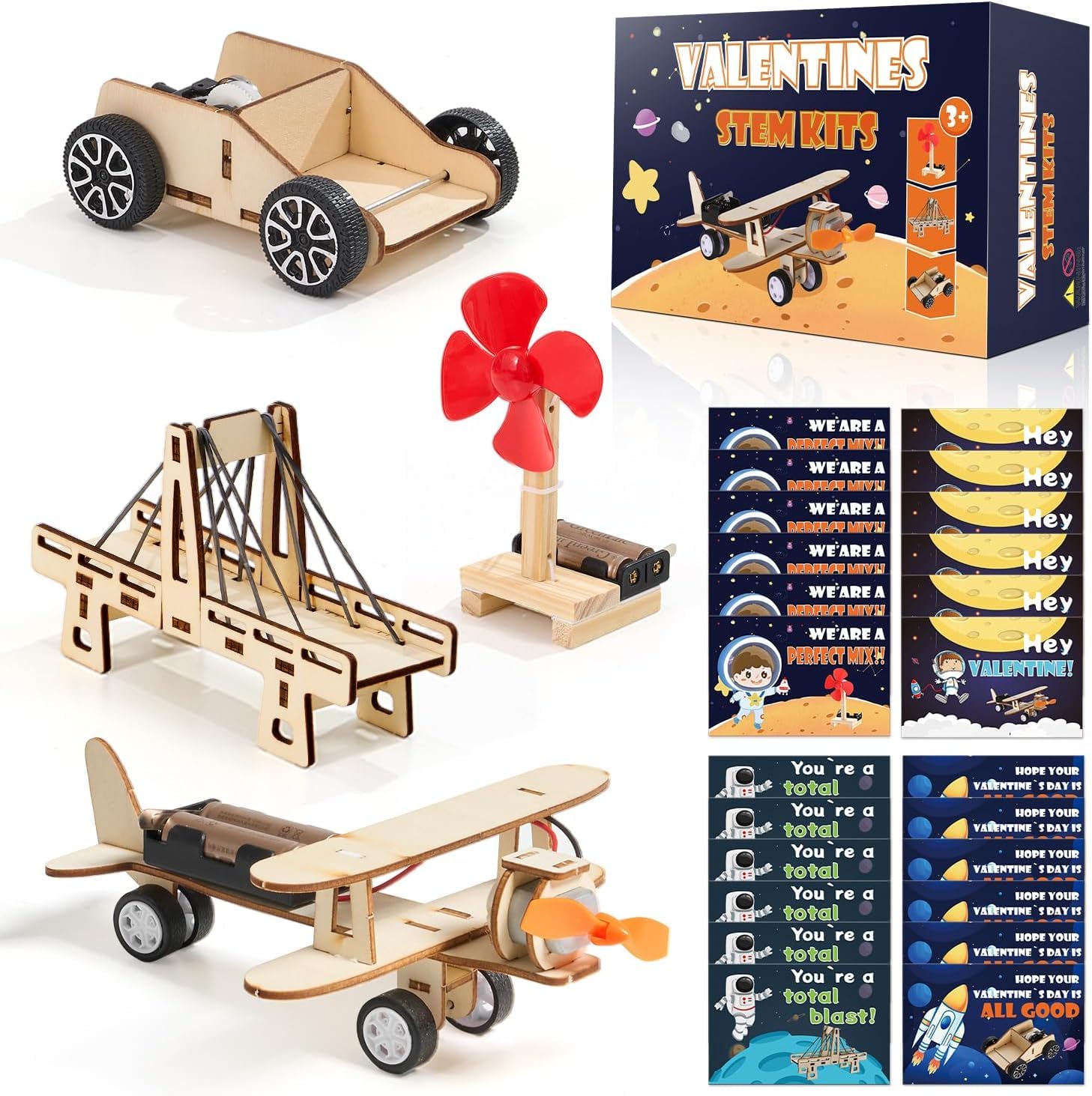EVXVE Valentines STEM kit pull trolley—hands-on classroom engineering