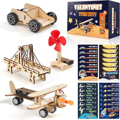 EVXVE Valentines STEM kit pull trolley—hands-on classroom engineering