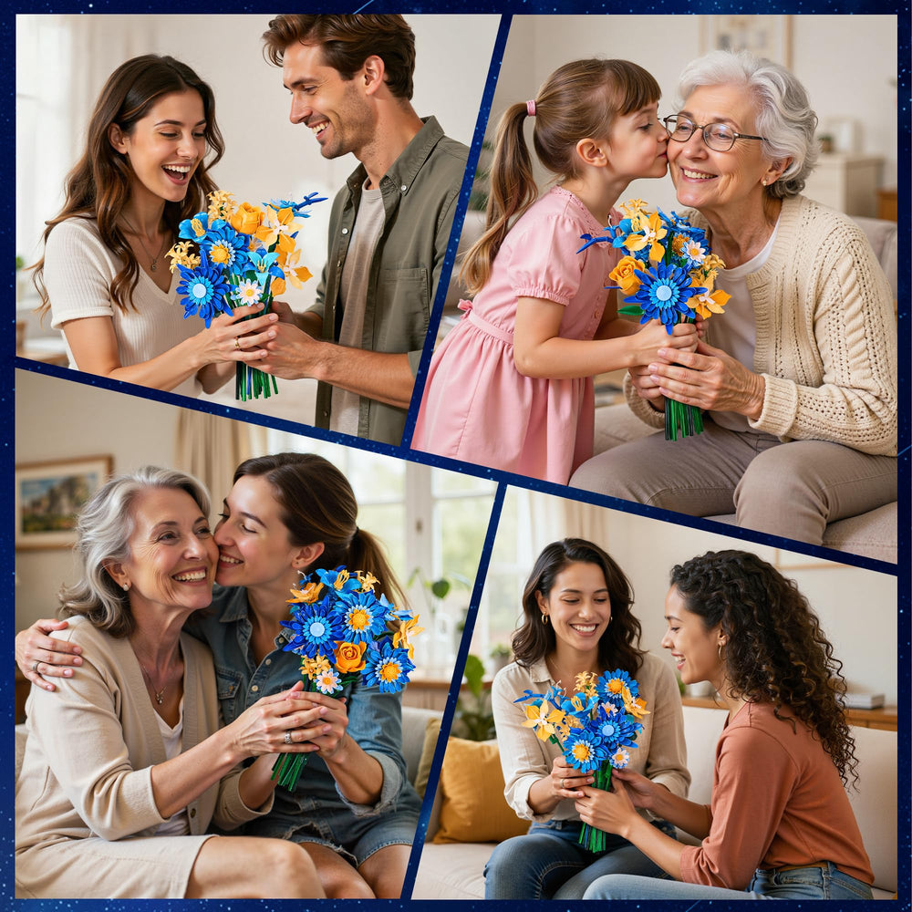 EWED Starry Blooms lifelike colors evoke Starry Night charm