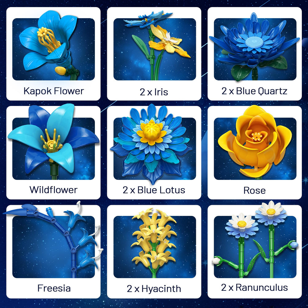 EWED Starry Blooms petal-adjustments for flexible bouquet styling