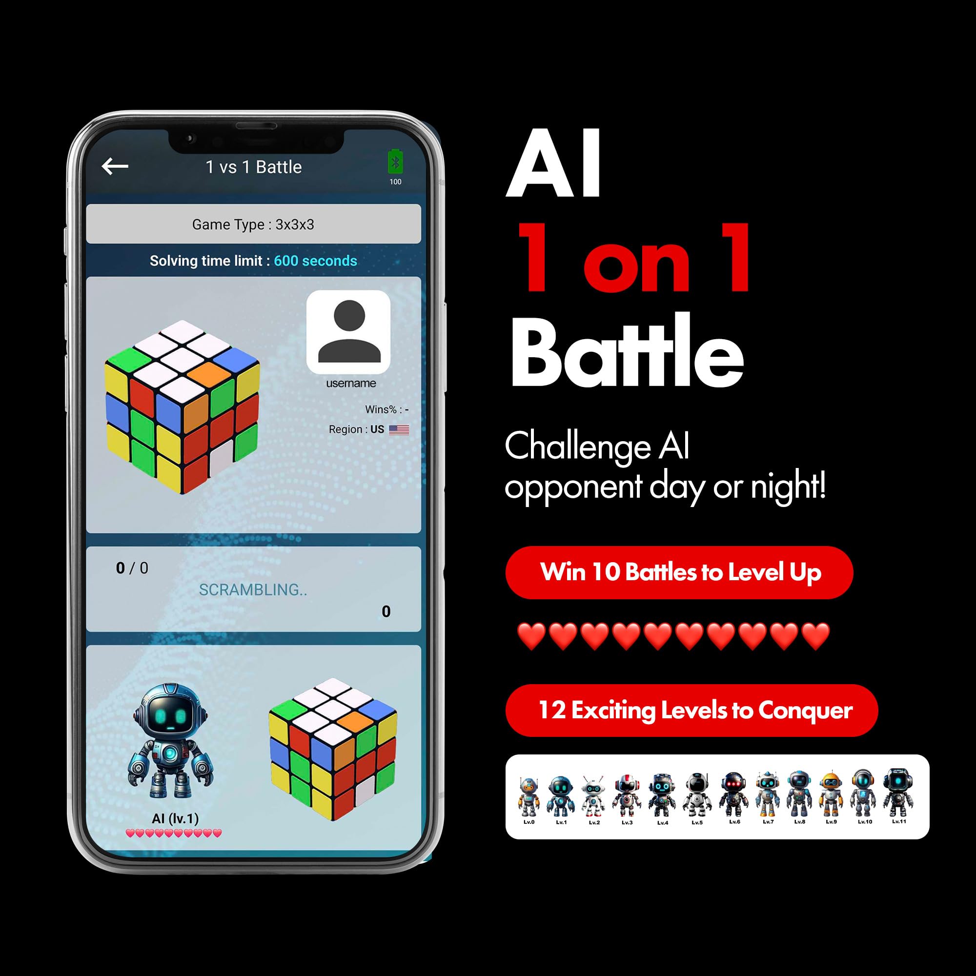eX-Mars Connect AI Robot Cube plays Jingle Bells during play