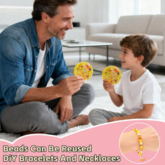 Excavatess Picky Pad yellow with accessories for portable anxiety management.