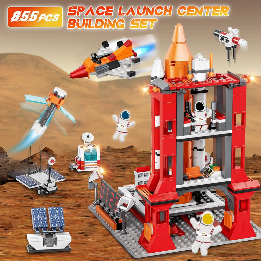 EXCOUP Space Exploration Shuttle safe ABS material ensures durable, worry-free play.