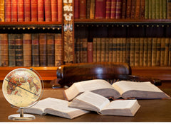 Exerz Antique Globe 5.5-inch educational-use invites geography curiosity
