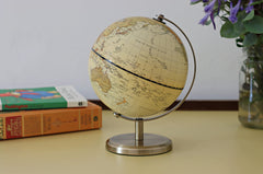 Exerz Antique Globe 5.5-inch gift-ready item for classrooms and studios