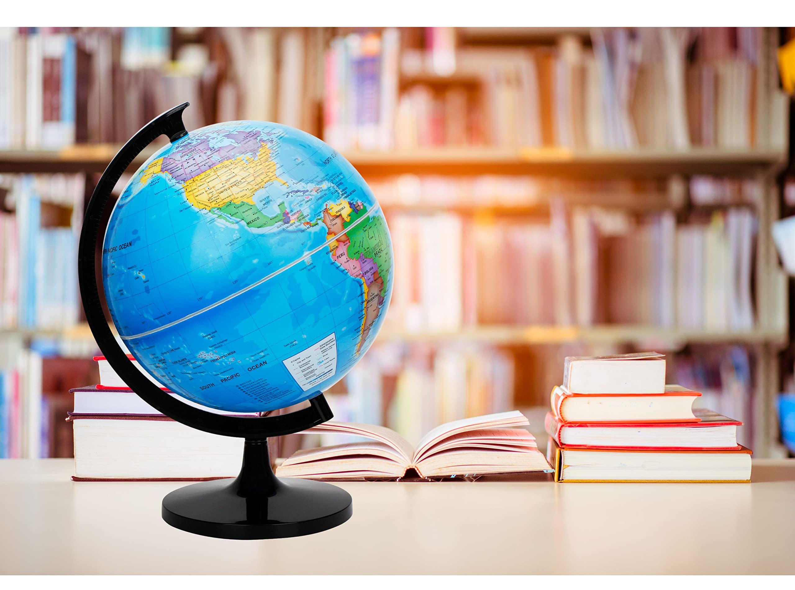 Exerz globe suitable for ages 8 and up with supervision.