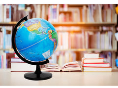 Exerz globe suitable for ages 8 and up with supervision.