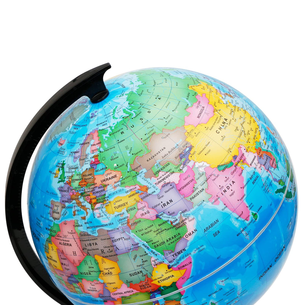 Exerz globe built with ABS plastic and high-quality ink.