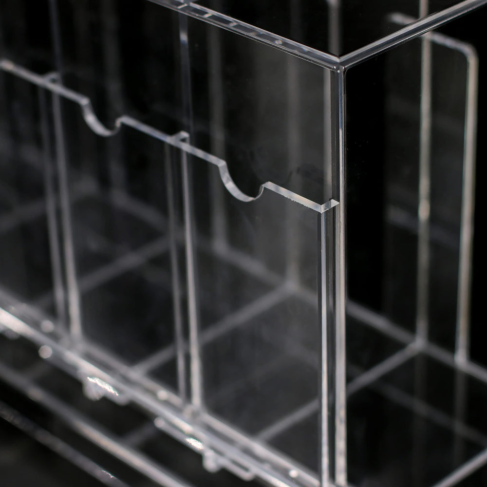 Exo Armor display-ready shelf setup for collectors