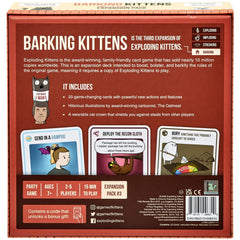 Exploding Kittens Barking Kittens chaotic fun for social play