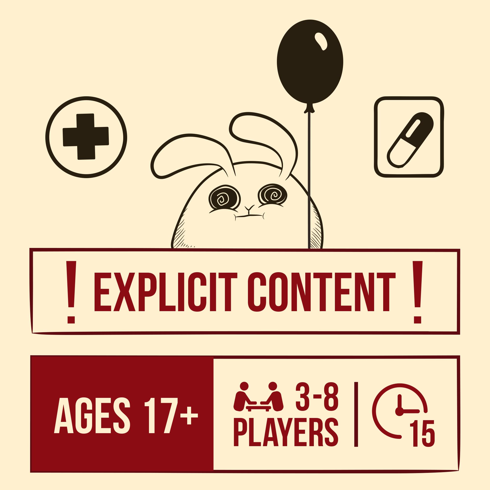 The Oatmeal artwork on Exploding Kittens Base Edition cards stands out.