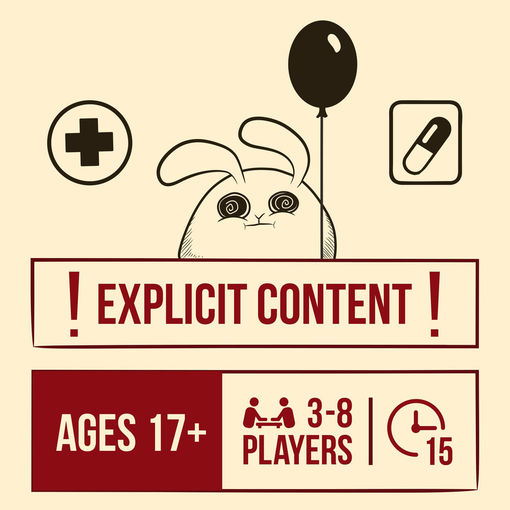 The Oatmeal artwork on Exploding Kittens Base Edition cards stands out.