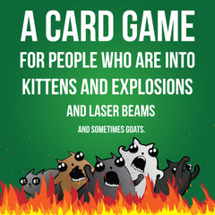 Streaking Kittens expansion art brings playful chaos to your game night.