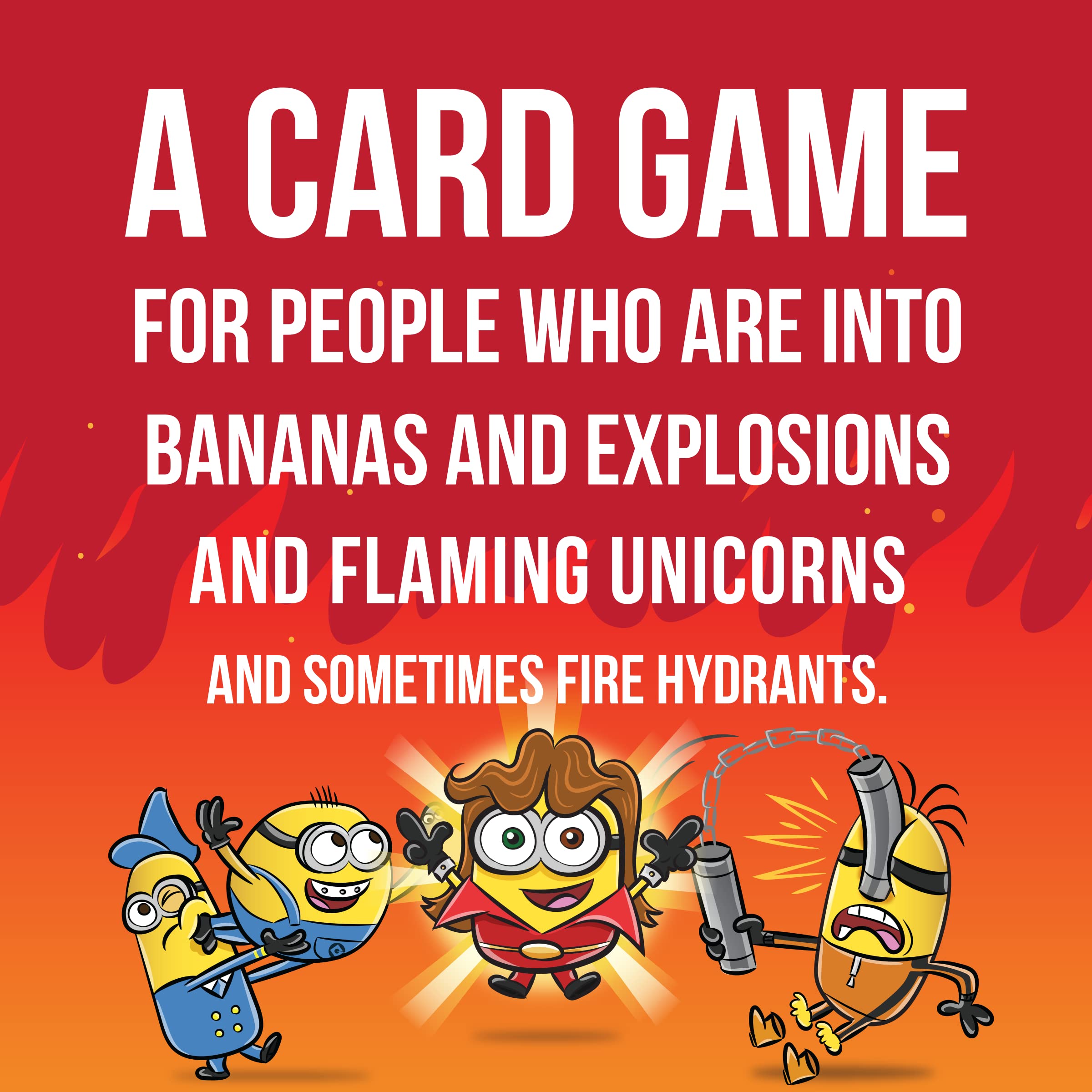 Exploding Minions card art highlights humorous characters during gameplay.