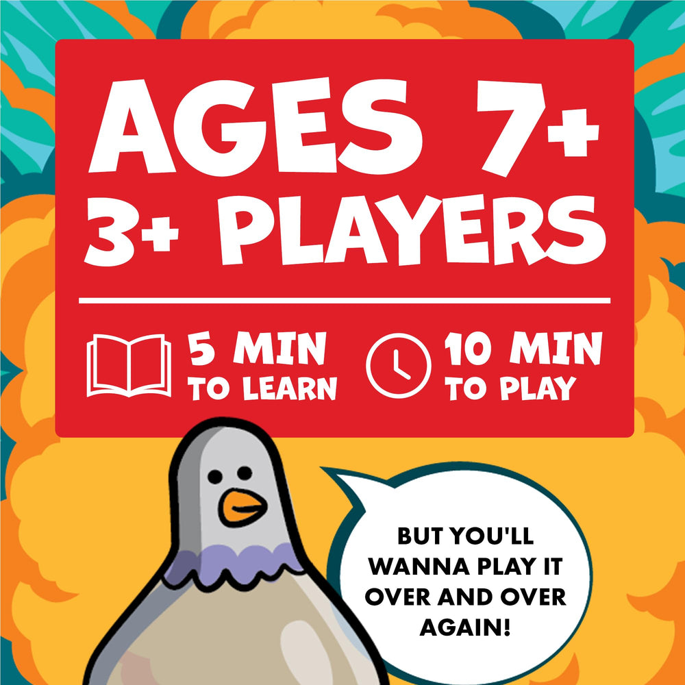 Exploding Pigeon party play creates lively, memorable moments.