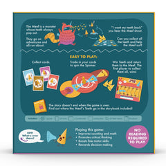 Exploding Kittens I Want My Teeth Back family game night illustration.