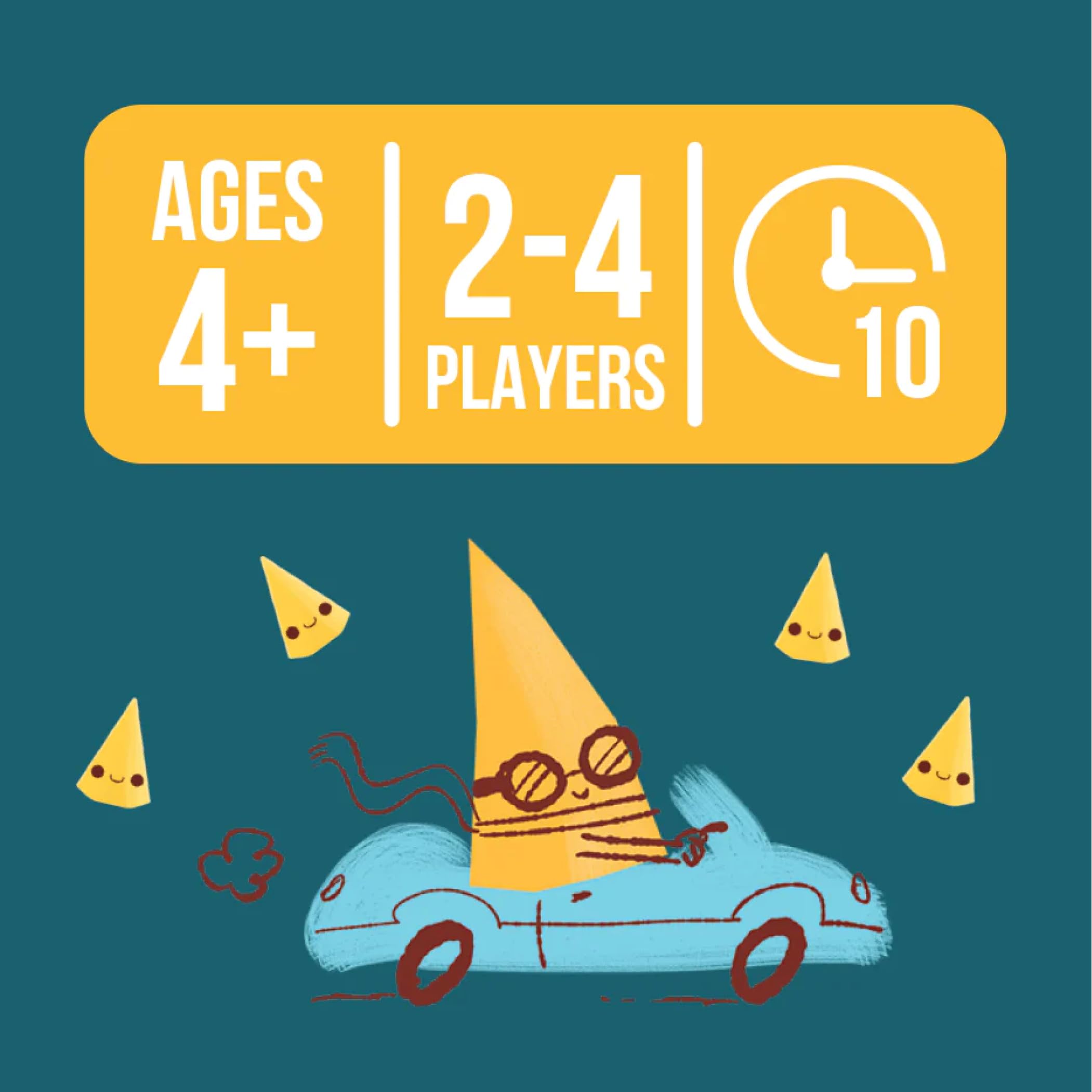 Exploding Kittens I Want My Teeth Back game box showing colorful, family-ready packaging.