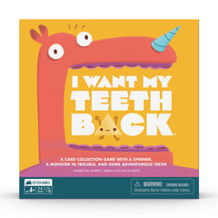 Exploding Kittens I Want My Teeth Back spinner for quick, engaging game rounds.