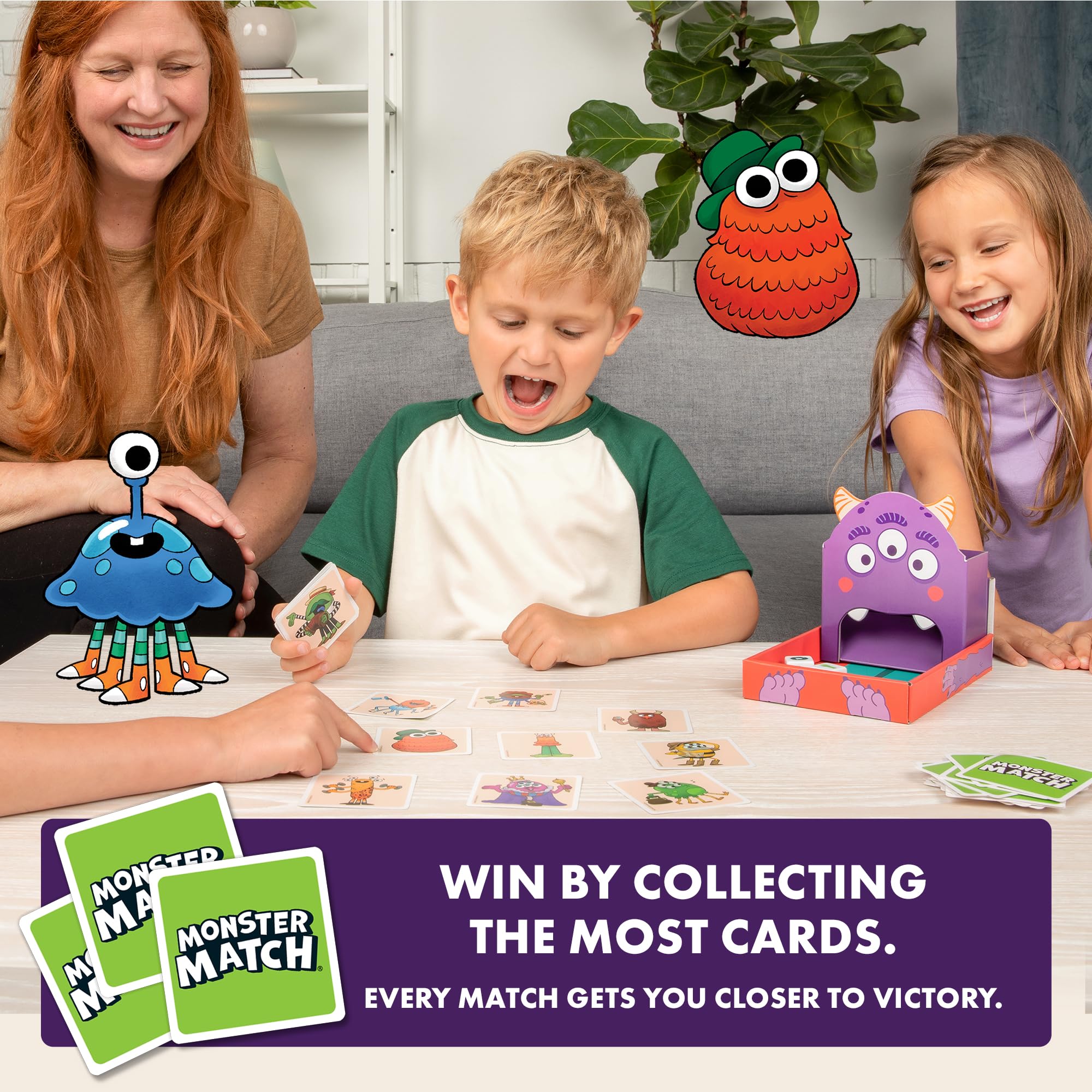 Exploding Kittens Monster Match gift packaging makes a cute kids' present.