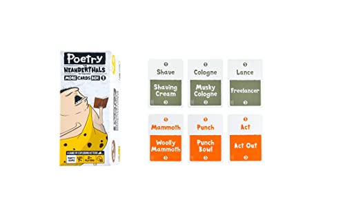 Exploding Kittens Poetry for Neanderthals expansion packaging signals party-ready content.
