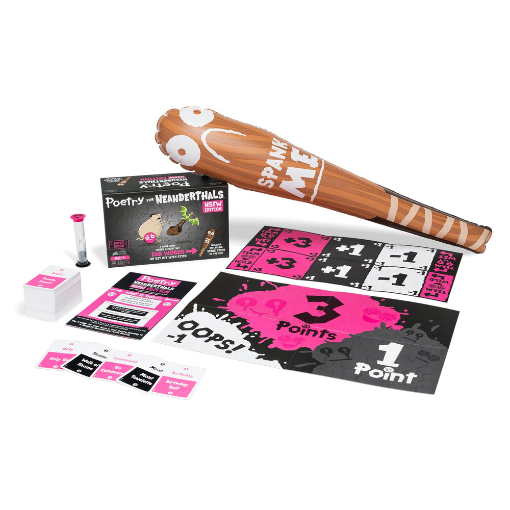 Exploding Kittens Poetry for Neanderthals NSFW game boards guide fast, laughter-filled rounds.