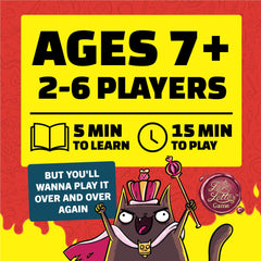 Family night with Exploding Kittens Power Hungry Pets, quick and inclusive fun
