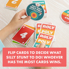 Roly Poly Goalie setup image showing box contents and layout
