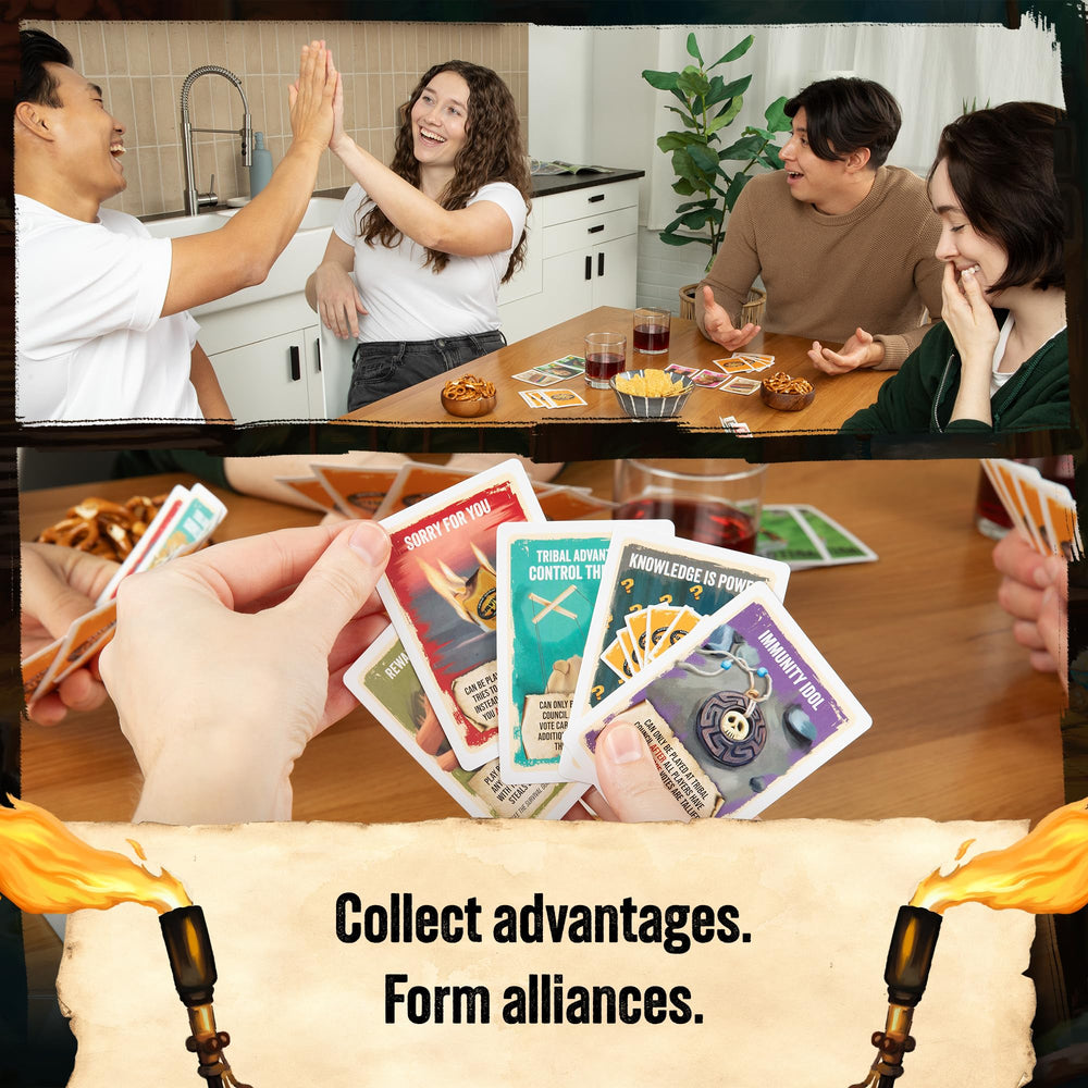 Exploding Kittens Survivor immunity idol card adding tension and excitement