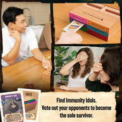 Exploding Kittens Survivor voting box for quick, fair endgame decisions
