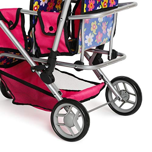 Exquisite Buggy Soft Grip Adjustable Handle grows with your child during play.