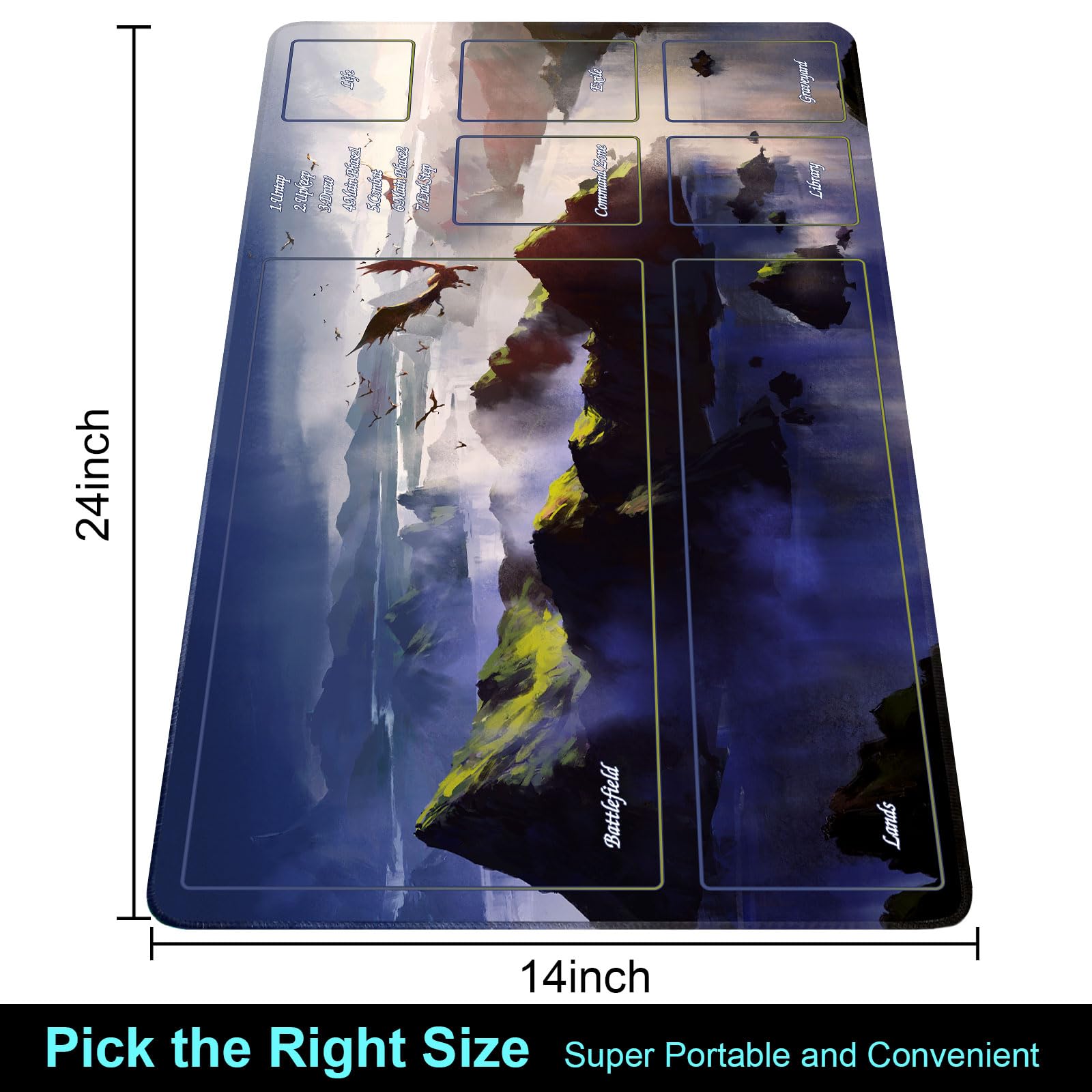 Extalas 7-dice set complements gameplay with diverse options.