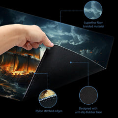 Extalas MTG Playmat with non-slip base keeps play stable during battles.