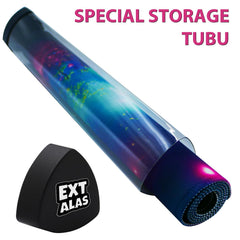 Extalas MTG Playmat with storage tube keeps your mat safe on the go.